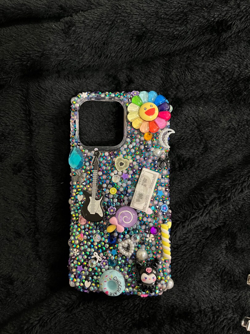 Rockstar wonderland bedazzled iPhone case | MakerPlace by Michaels Rockstar wonderland bedazzled iPhone case | MakerPlace by Michaels